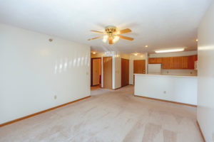 Apartment interior of Sunburst Floorplan: 2 bedroom 972 sq ft