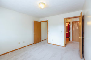 Bedroom 2 interior in Sunburst Floorplan: 2 bedroom 972 sq ft