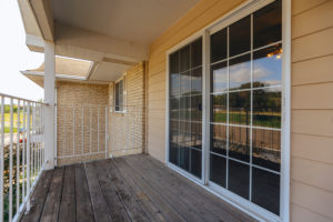 Apartment interior of Sunset Floorplan: 1 bedroom with den